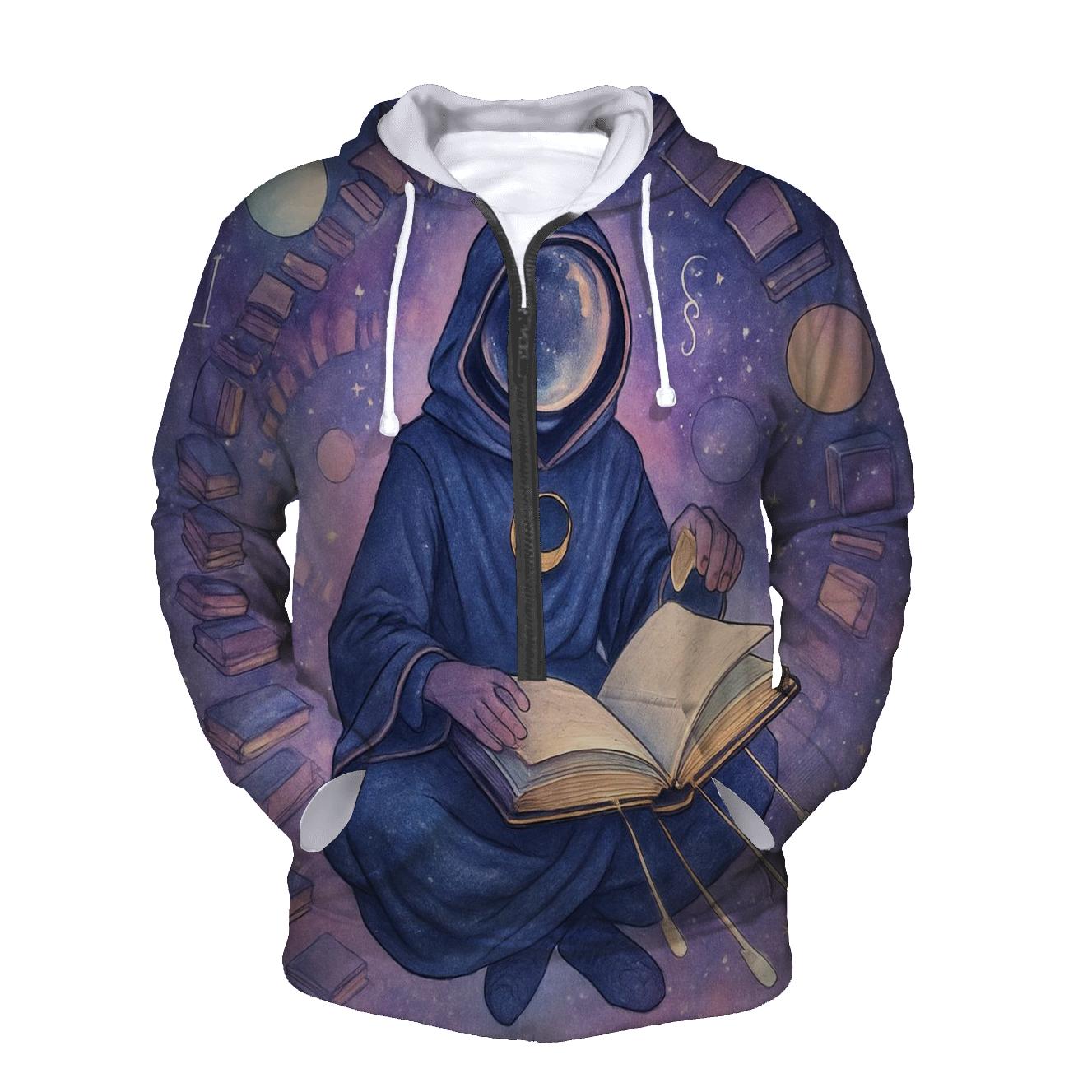 The Library Of Comet Whispers custom hoodies