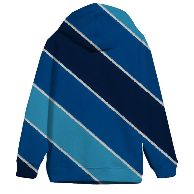 Arashi Comet Tail Diagonals printed hoodies