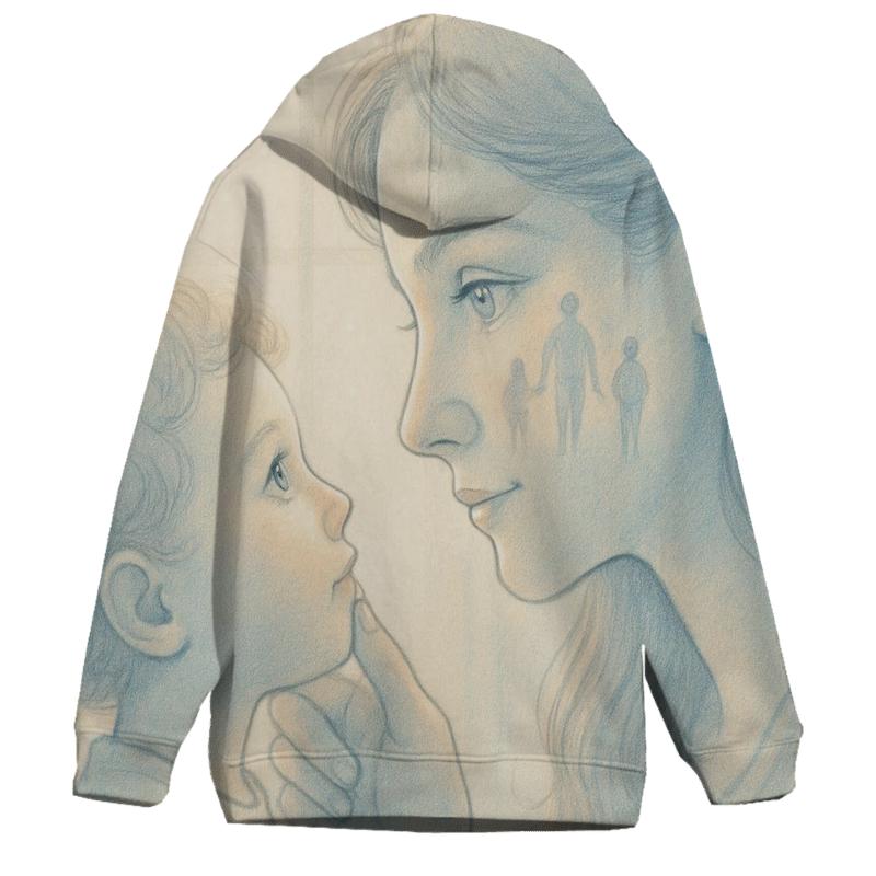 The Mirror Of Tomorrow Held In Her Eyes printed hoodies