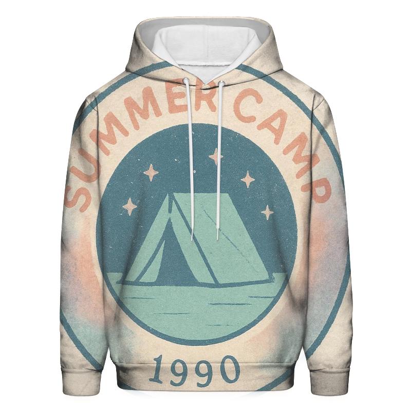 Faded Polaroid Starcamp Badge 1992 zip-up hoodies