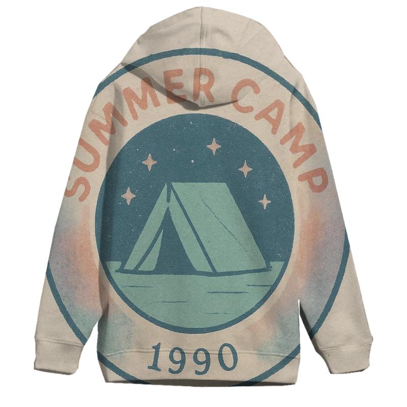 Faded Polaroid Starcamp Badge 1992 zip-up hoodies