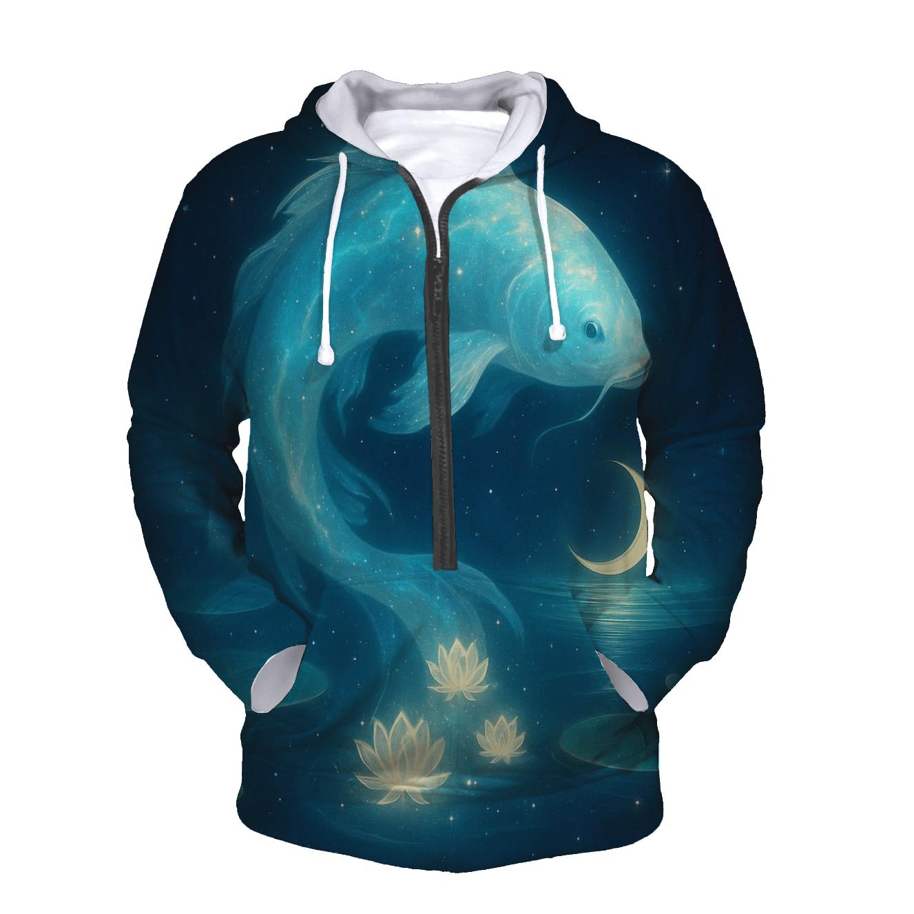 Aurora Koi Nebula Garden hoodie styles