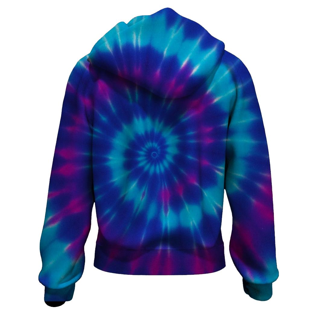 Pulsar Spiral Overdye Whorl hoodie styles
