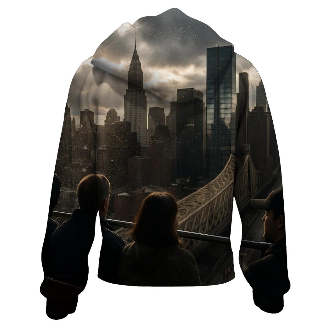 Storm Clearing Over Midtown From Roosevelt Island Tram hoodie styles