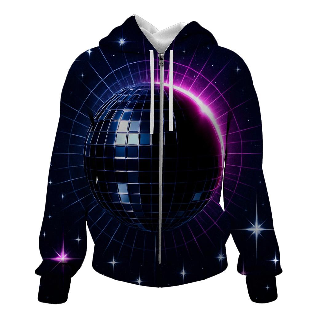 Disco Eclipse Lattice premium hoodies