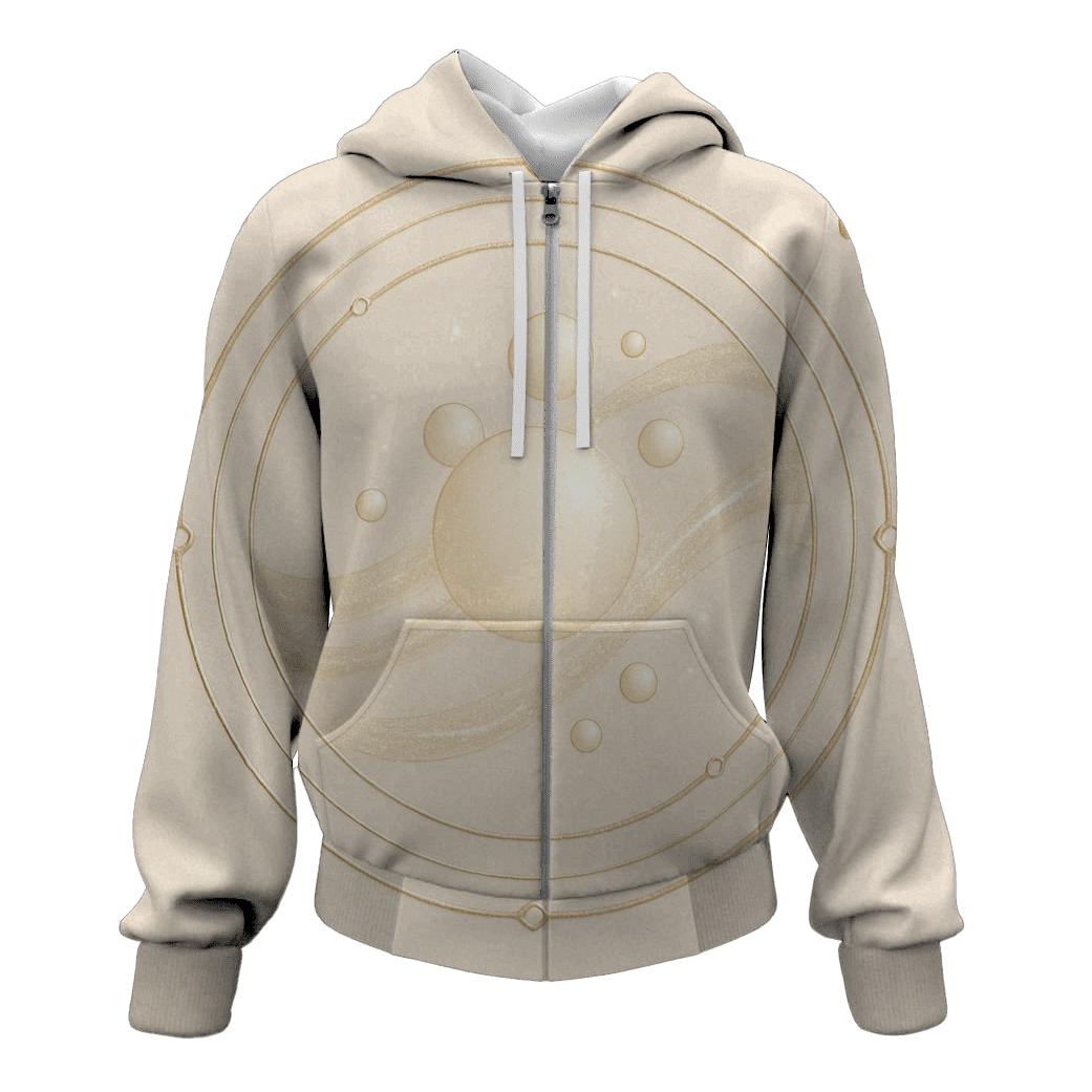Champagne Crest Orbits custom hoodies