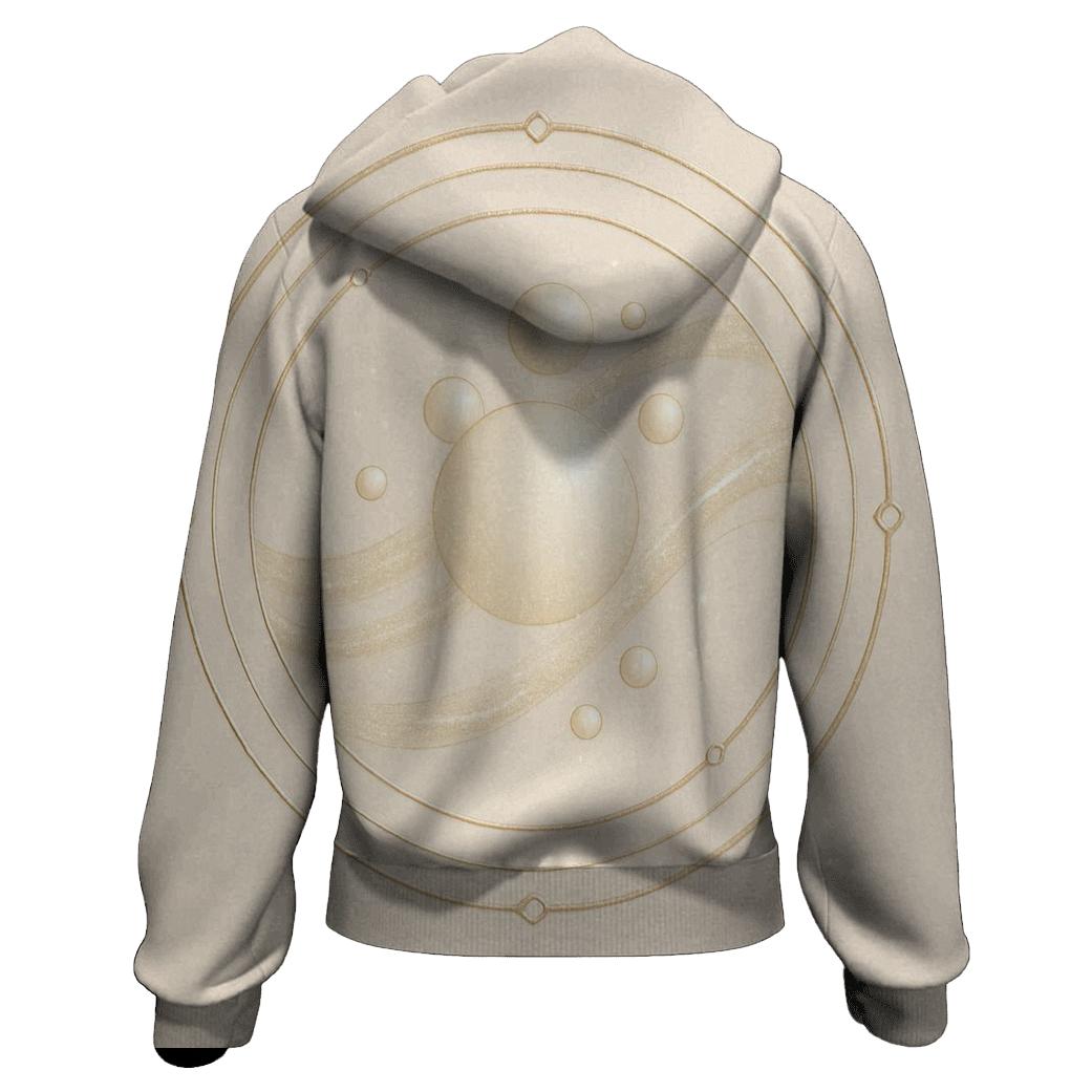Champagne Crest Orbits custom hoodies