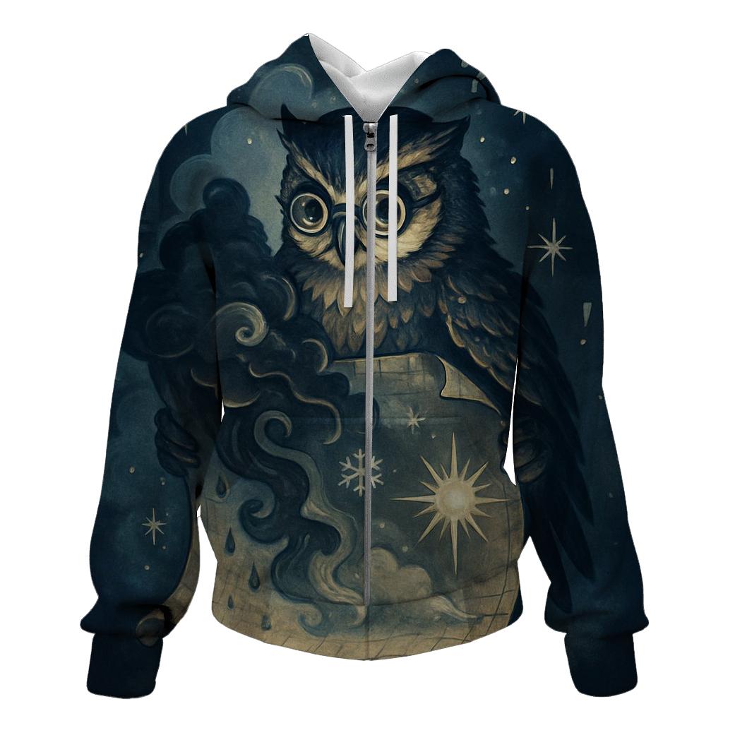 The Library Of Lost Weather graphic hoodies