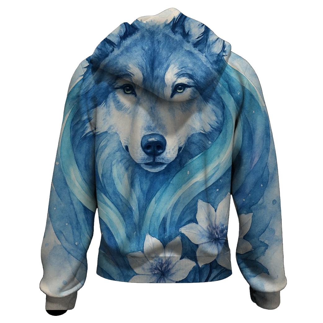 Aurora Petal Guardian designer hoodies