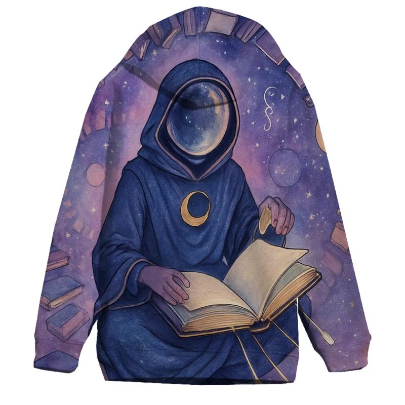 The Library Of Comet Whispers pullover hoodies