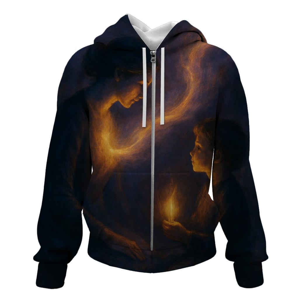 The Lantern In My Chest That Learned Its Flame From Her hoodies fashion
