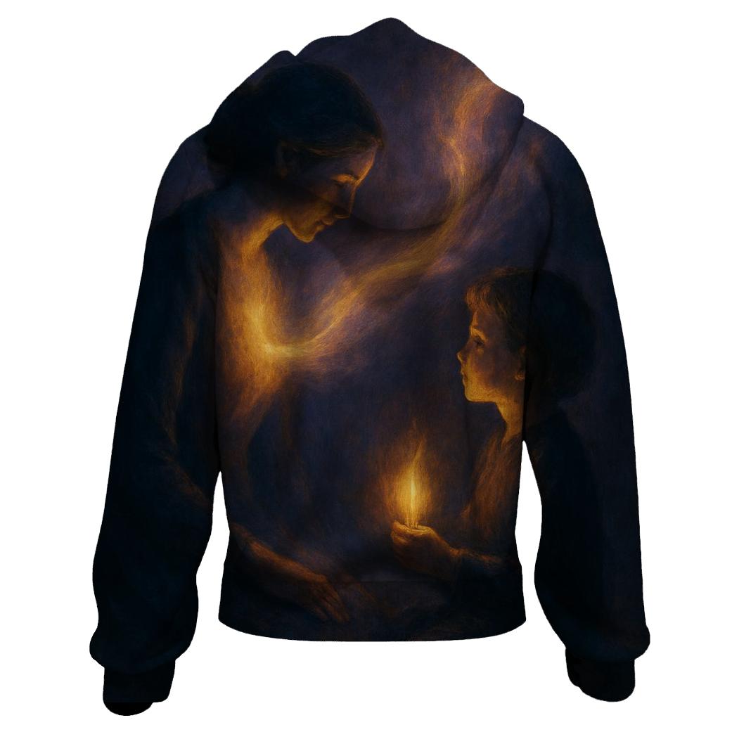 The Lantern In My Chest That Learned Its Flame From Her hoodies fashion