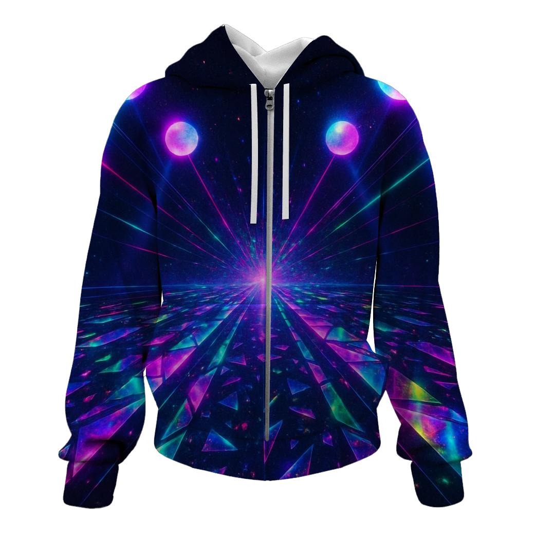 Neon Prism Runway hoodie styles