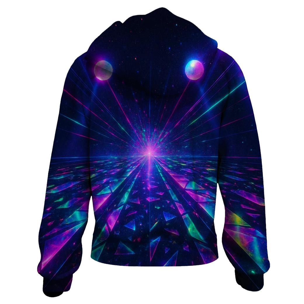 Neon Prism Runway hoodie styles