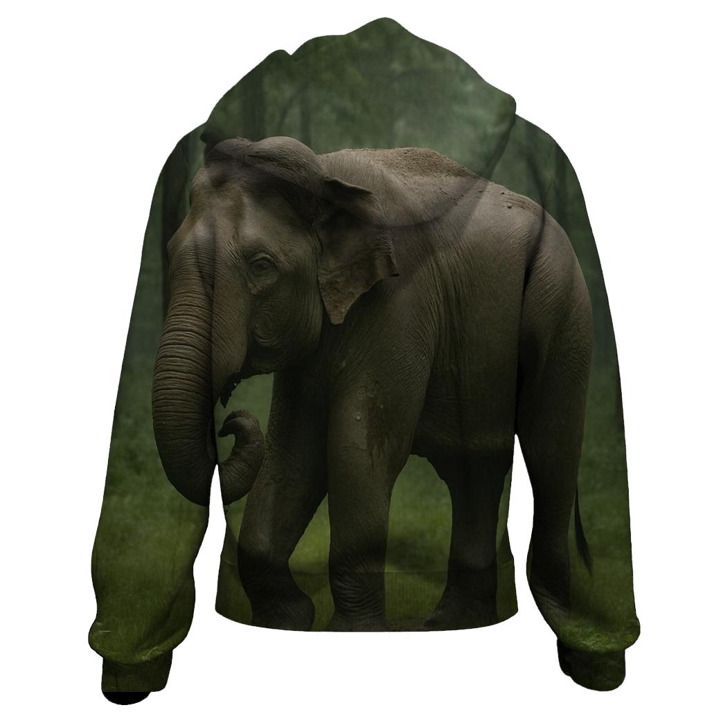 Monsoon Shade Indian Elephant hoodie styles