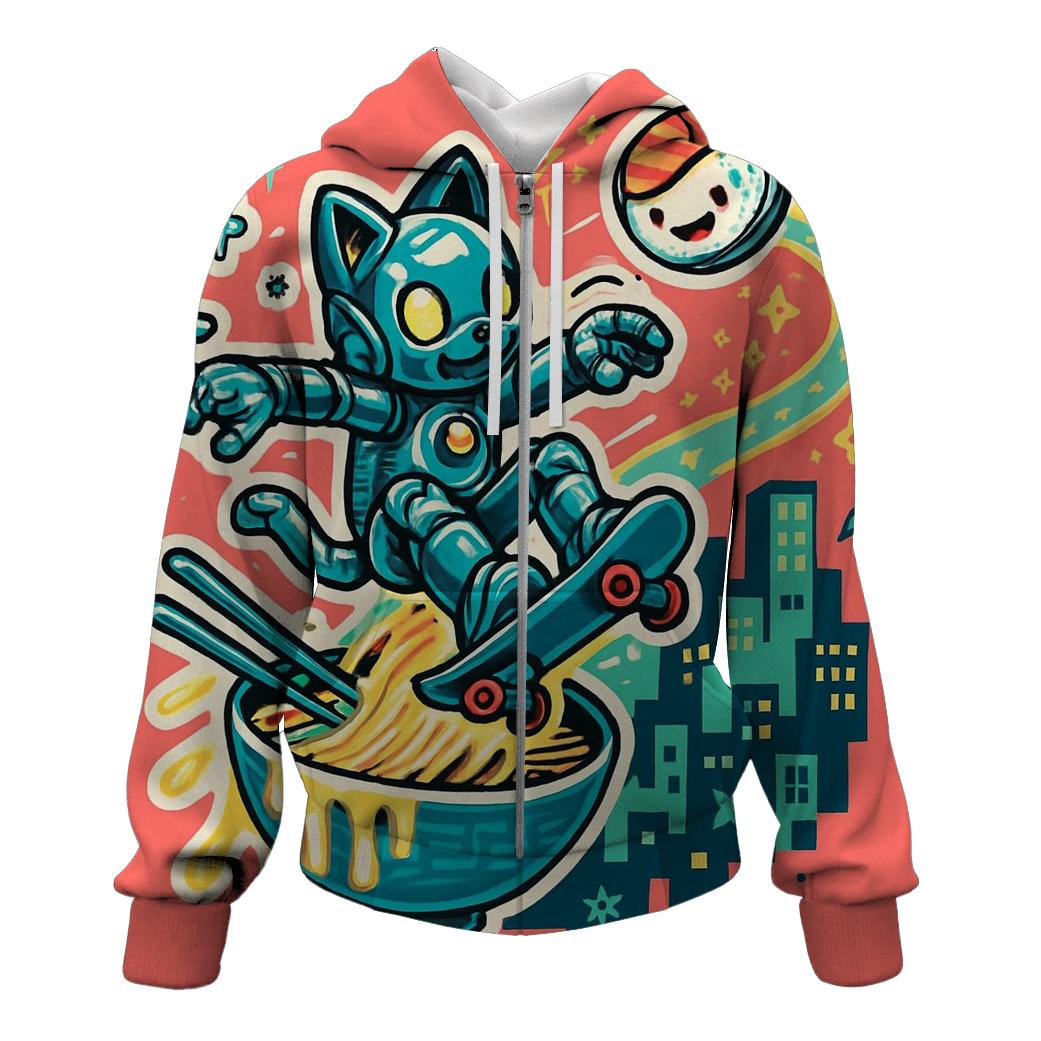 Sushi Satellite Sprint custom hoodies