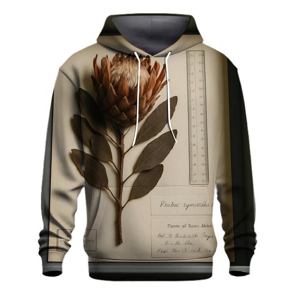Herbarium Drawer With Protea Specimen Labels hoodie designs