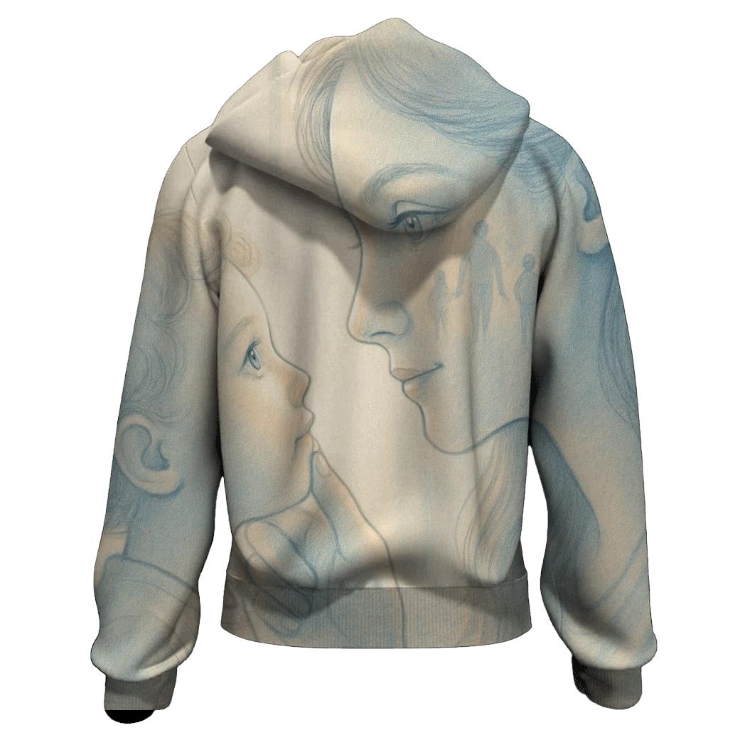 The Mirror Of Tomorrow Held In Her Eyes printed hoodies