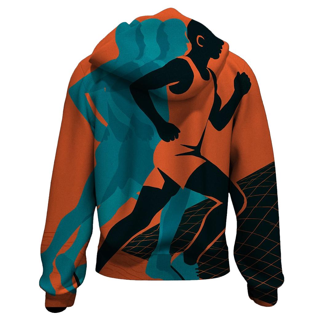 Time Dilation Marathon Ethiopia embroidered hoodies