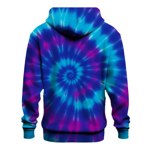 Pulsar Spiral Overdye Whorl designer hoodies