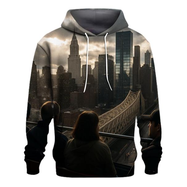 Storm Clearing Over Midtown From Roosevelt Island Tram hoodie designs