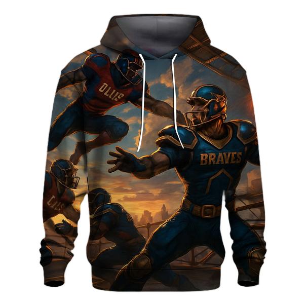 Sky Harbor Gridiron Duel Braves Vs Cubs designer hoodies