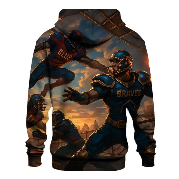 Sky Harbor Gridiron Duel Braves Vs Cubs designer hoodies