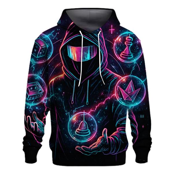 Pocket Universe Juggler pullover hoodies