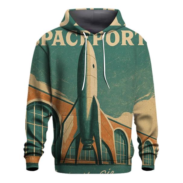 Worn Spaceport Travel Poster 1977 hoodie trends