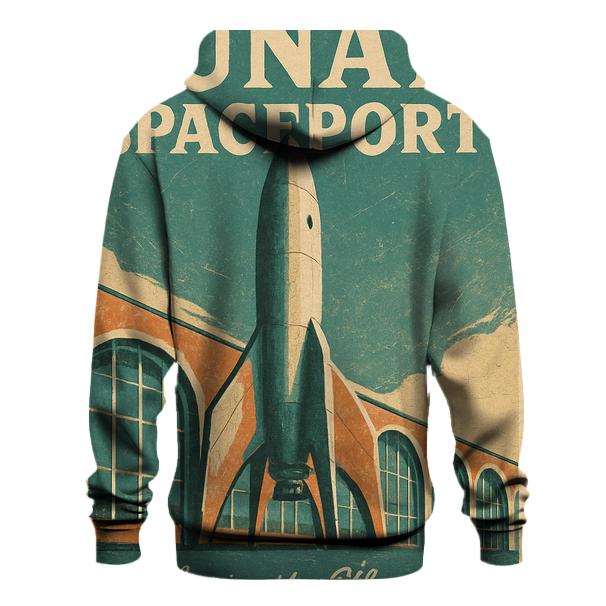 Worn Spaceport Travel Poster 1977 hoodie trends