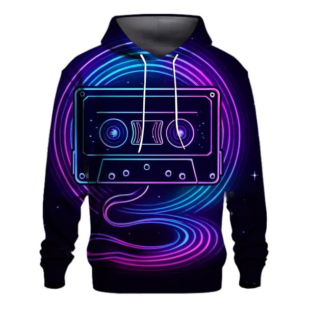 Hologram Mixtape Portal printed hoodies