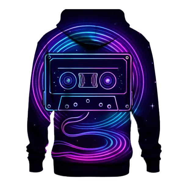 Hologram Mixtape Portal printed hoodies