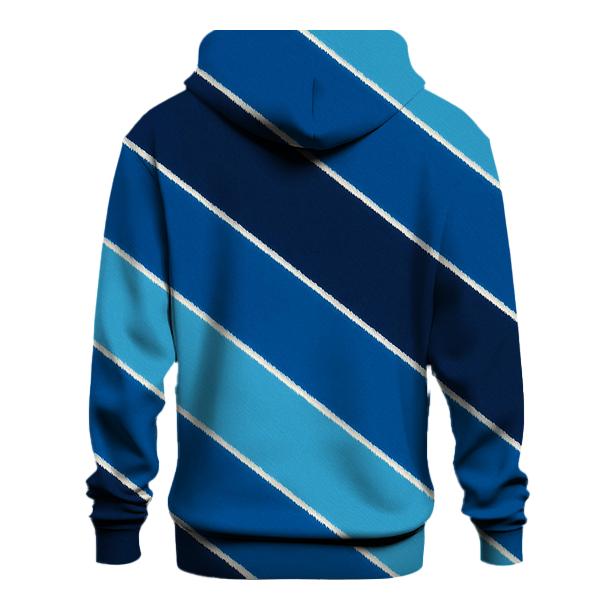 Arashi Comet Tail Diagonals heavyweight hoodies