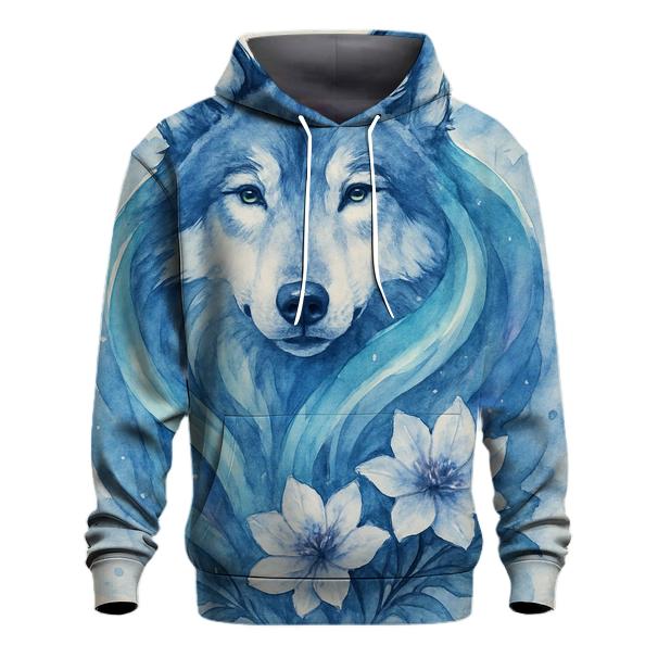 Aurora Petal Guardian printed hoodies