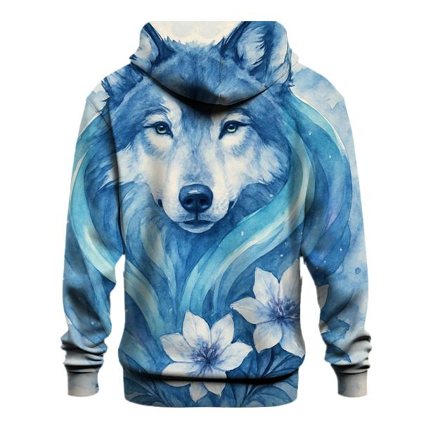 Aurora Petal Guardian printed hoodies