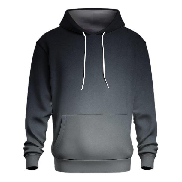 Moonlit Ink Wash Gradient printed hoodies