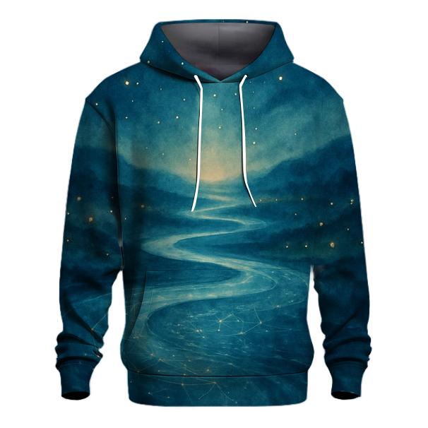 River Of Soft Constellations premium hoodies