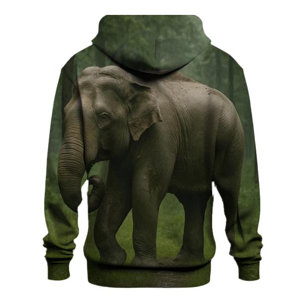 Monsoon Shade Indian Elephant premium hoodies