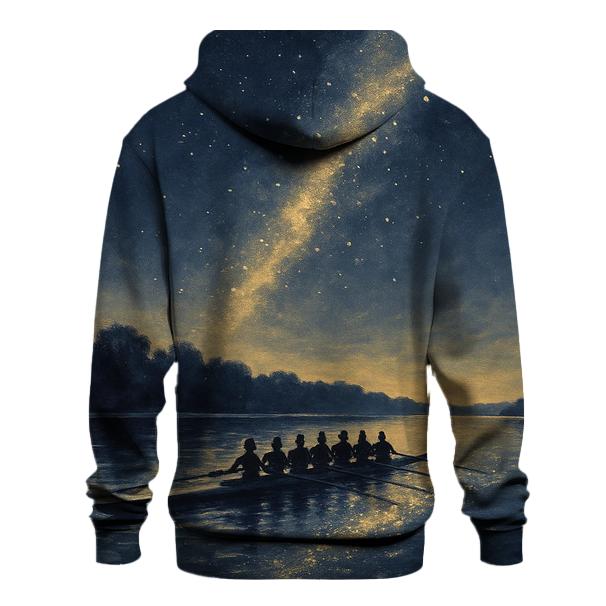 Starlit Wake Rowing United Kingdom graphic hoodies
