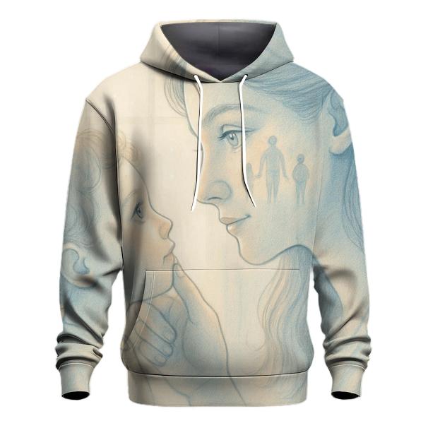 The Mirror Of Tomorrow Held In Her Eyes premium hoodies