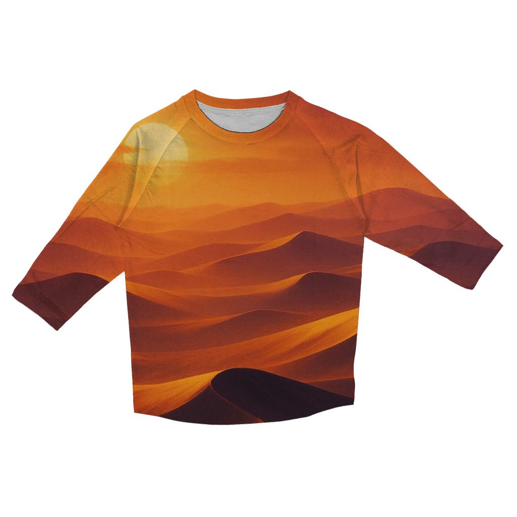 Prism Dunes At Eventide personalized 3/4 sleeve tees