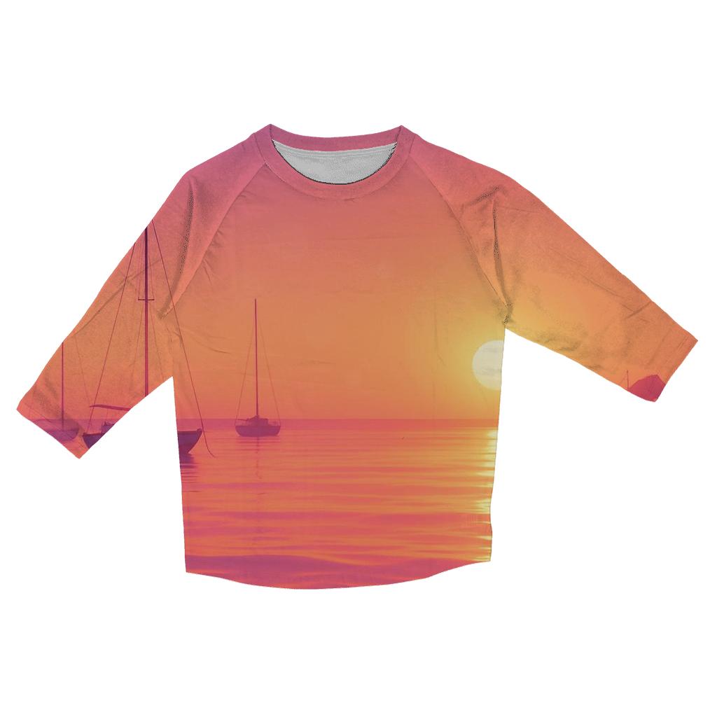 Harbor Of Melted Sky custom 3/4 sleeve shirts