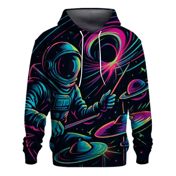 Black Hole Street Drummer lightweight hoodies