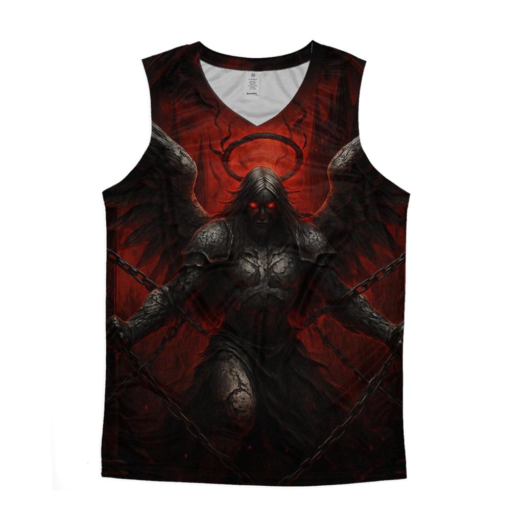 Cathedral Of The Chained Seraph cotton sleeveless tops