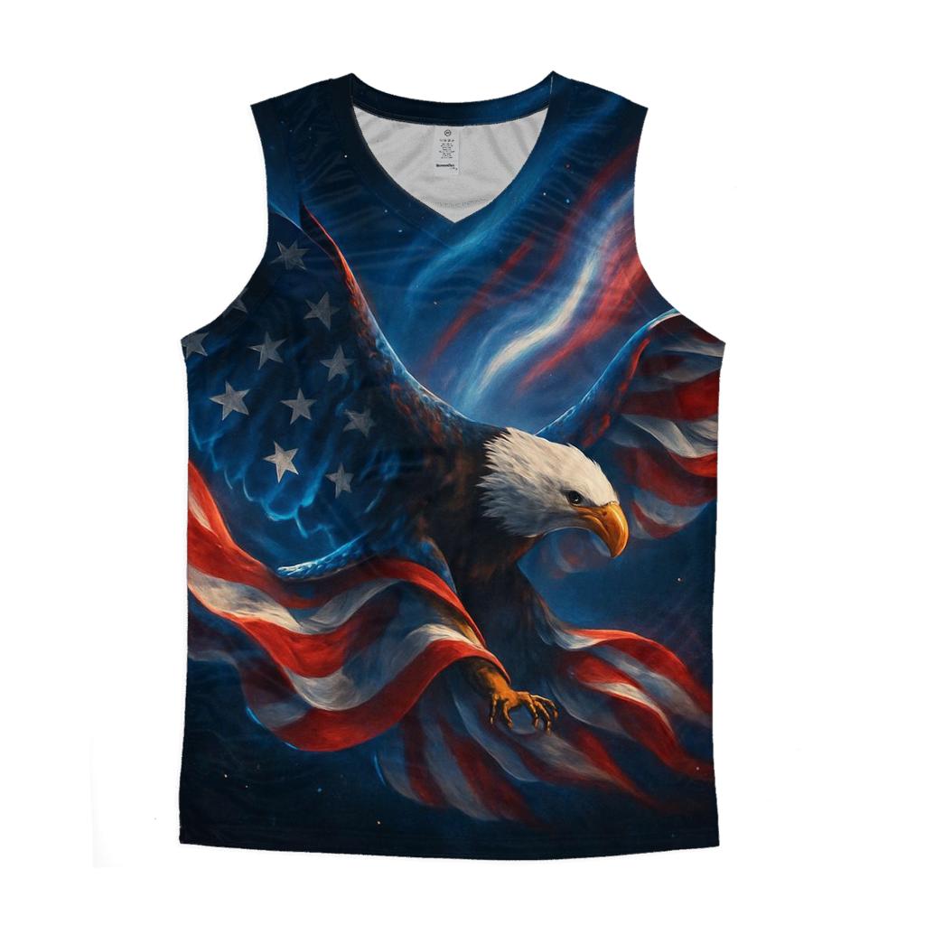 Aurora Stripe Overwatch personalized athletic tanks