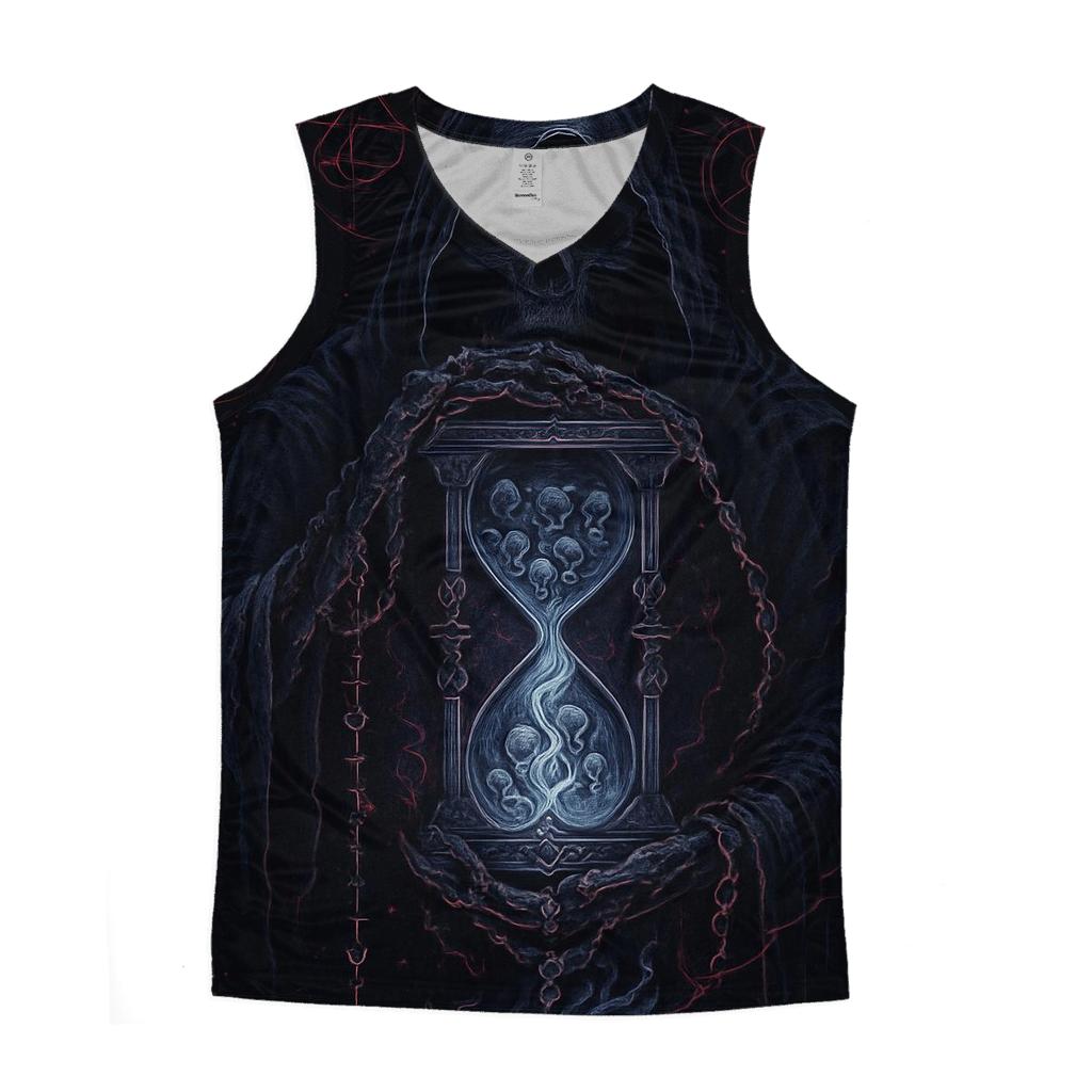 Hourglass Of The Drowned Souls personalized athletic tanks