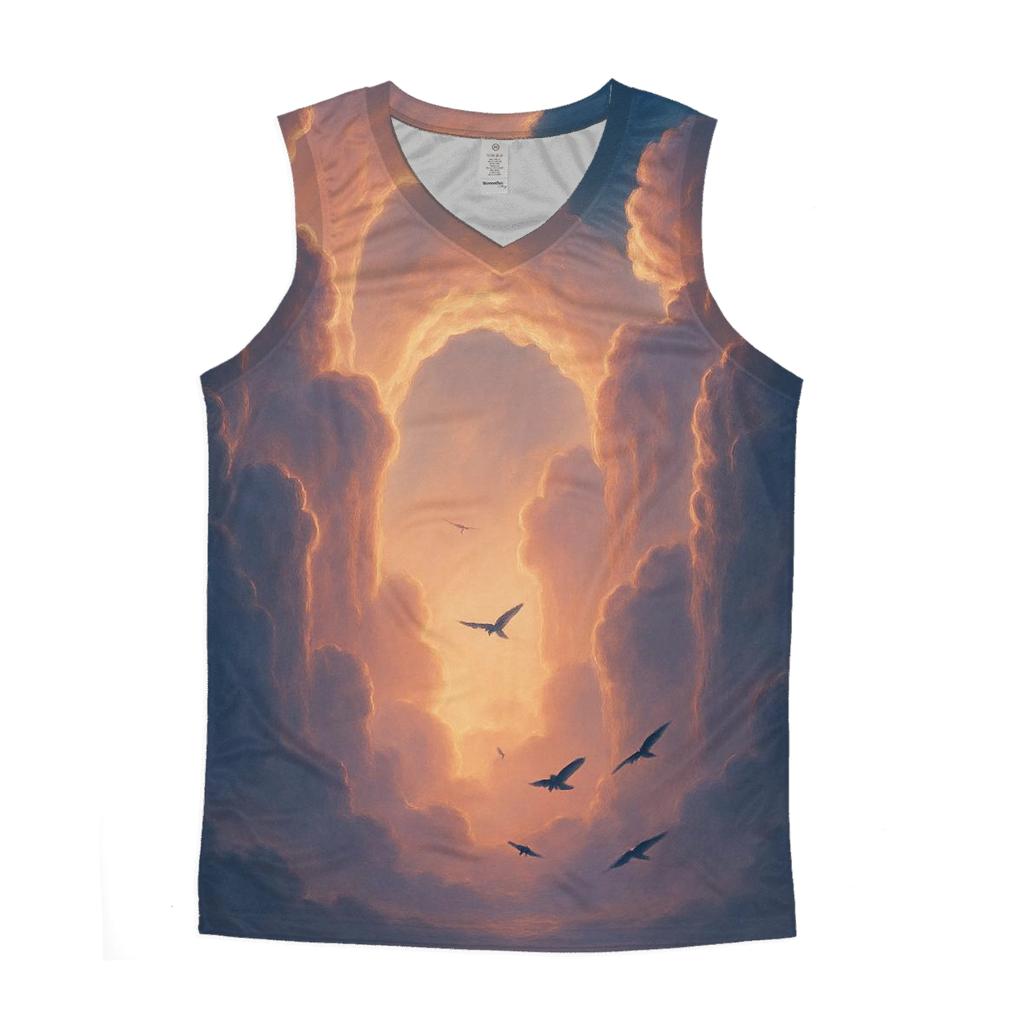 Cloud Cathedral Sundown casual summer tank tops