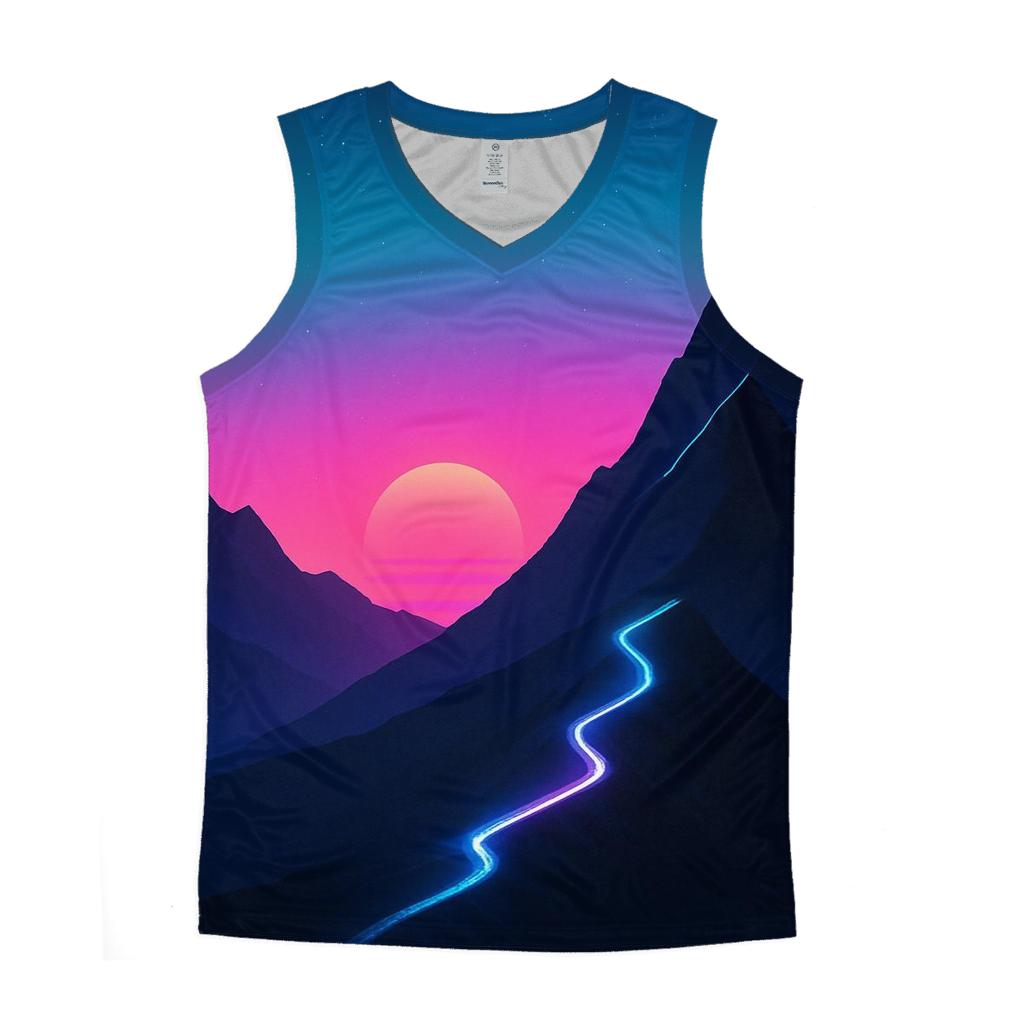 Neon Ridge Afterglow custom tank tops