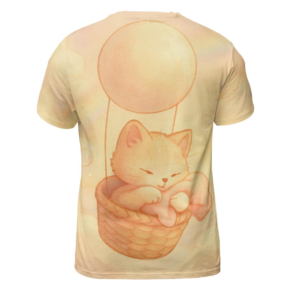 Sunrise Cloud Basket Kitten personalized full print shirts