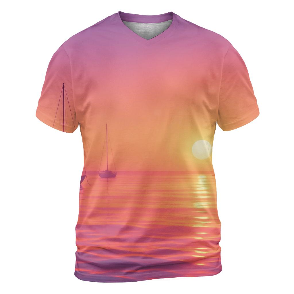 Harbor Of Melted Sky creative print fashion shirts
